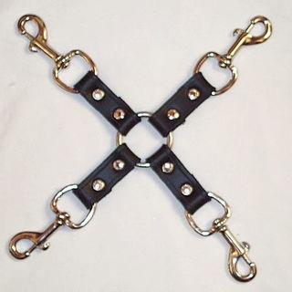 Heavy Duty Hogtie Med with 4 snaphooks