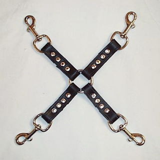 Heavy Duty Hogtie Large with 4 snaphooks