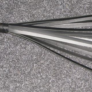 Whip Leather with Plait in the strands and wooden handle